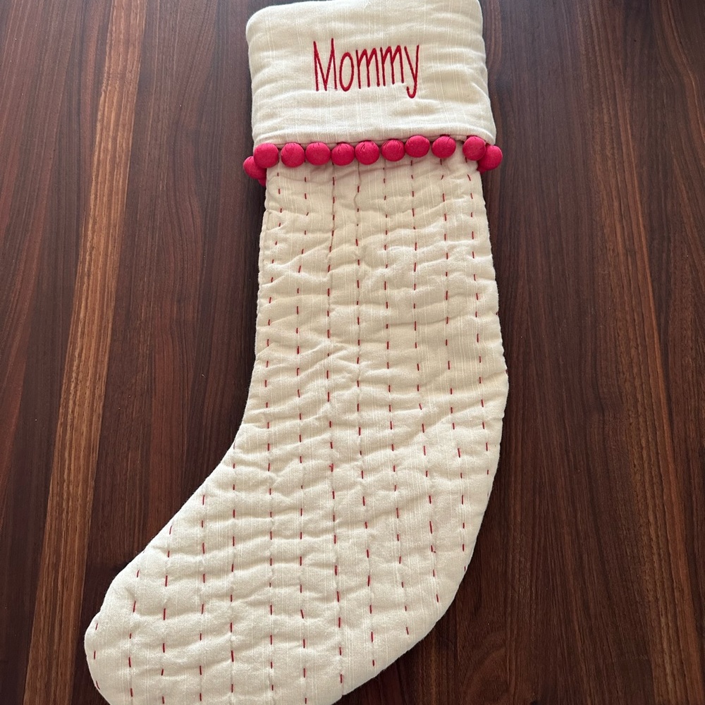 Ballard Pom Pom stocking